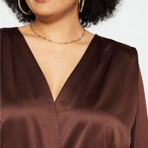 Steve Madden | NWT Tamaria Bodysuit Chicory Coffee Size 1X quite luxury sexy